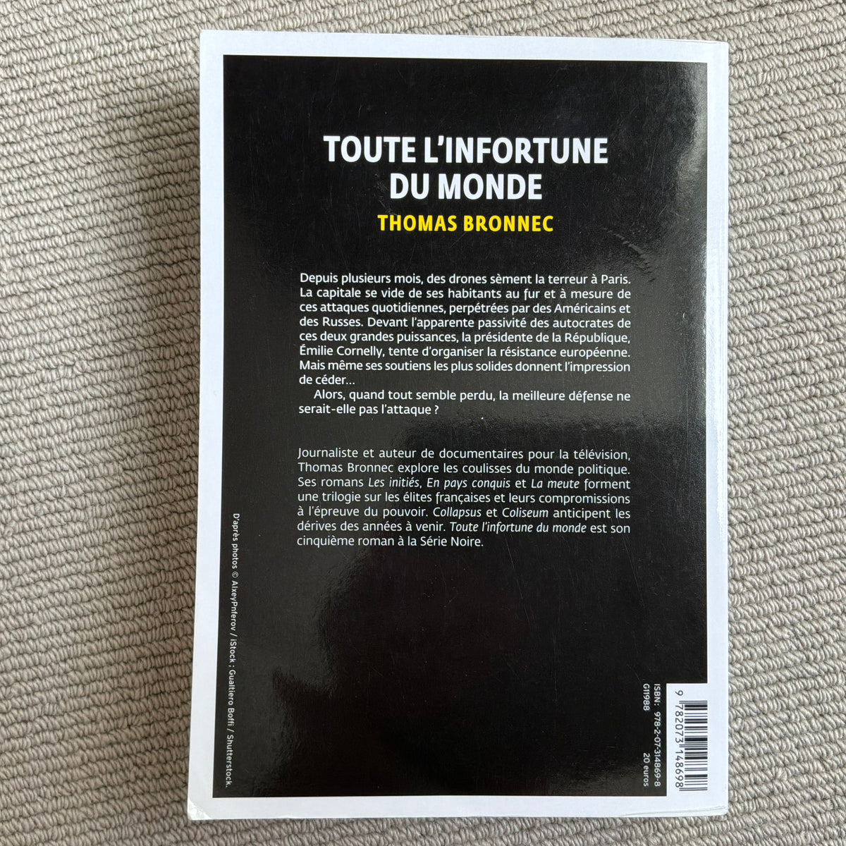 Bronnec, Thomas - Toute l’infortune du monde