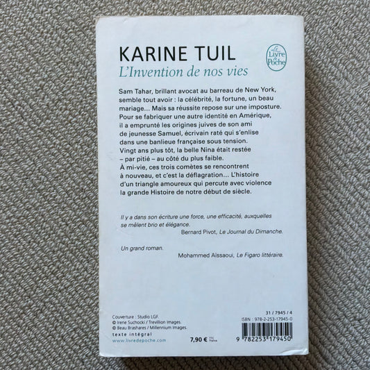 Tuil, Karine - L’invention de nos vies