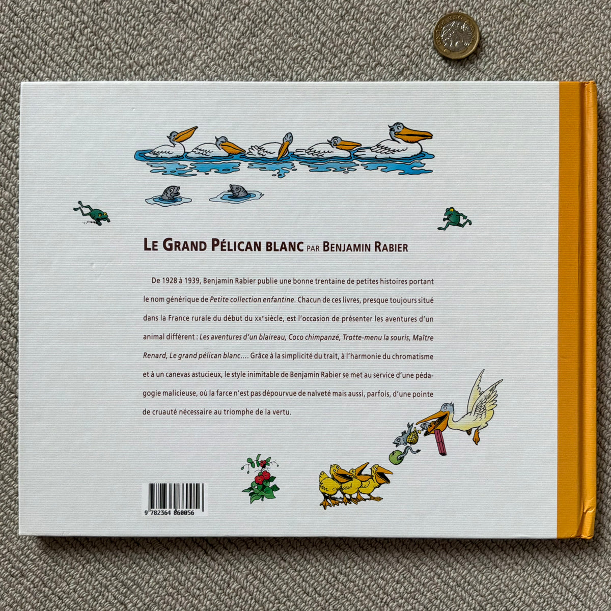 Le grand pélican blanc - B. Rabier