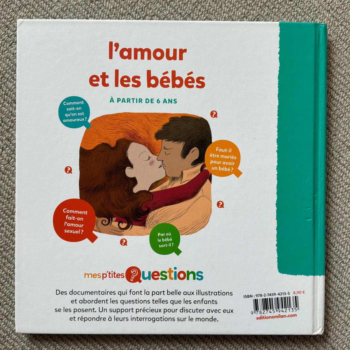 Mes p’tites questions : l’amour et les bébés