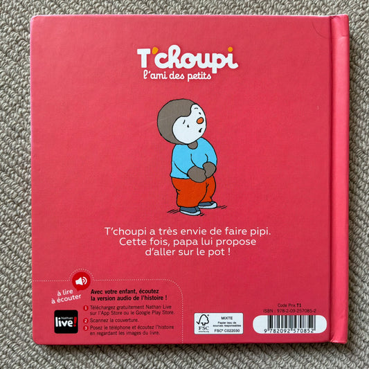 T’choupi va sur le pot - Courtin, Thierry