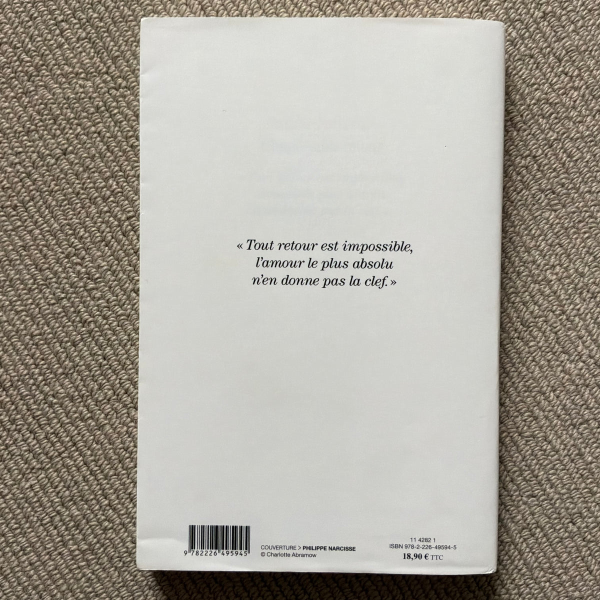 Nothomb, Amélie - L’impossible retour