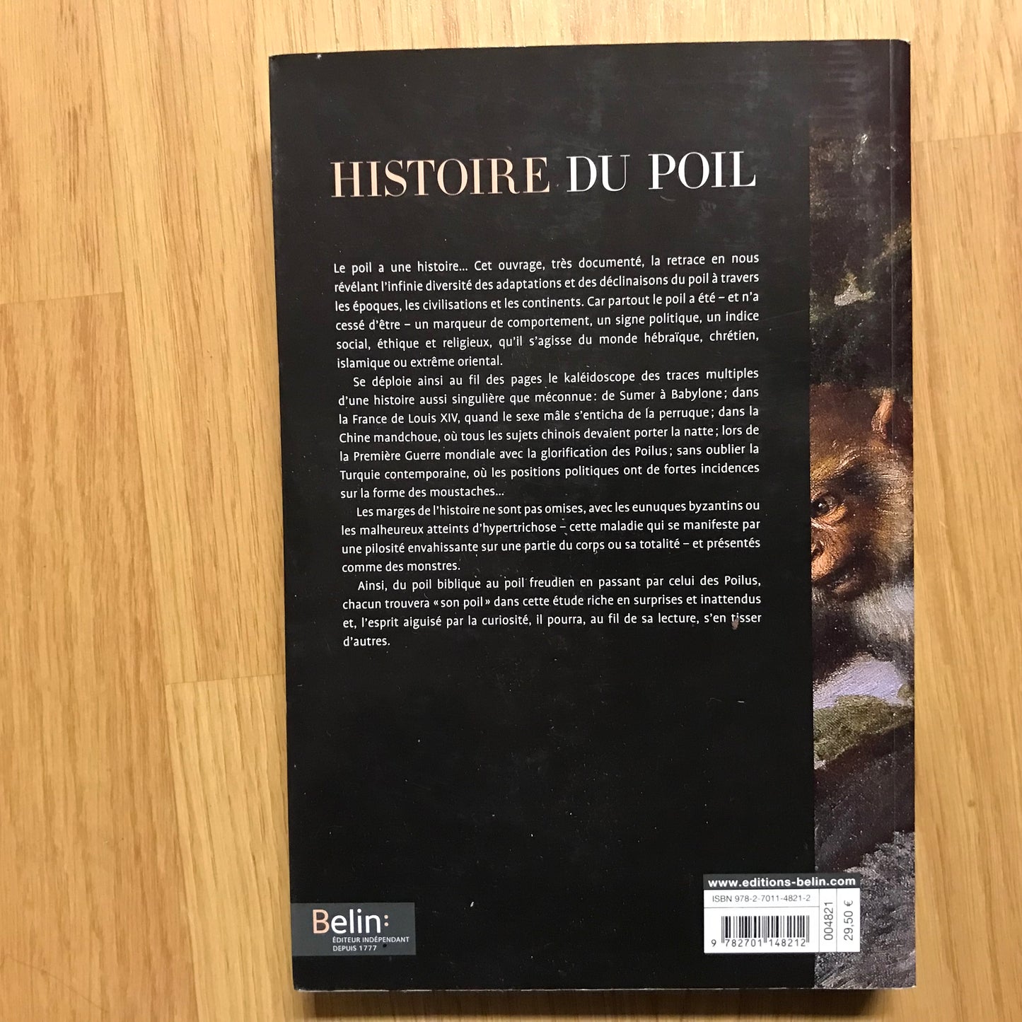 Auzépy, M-F - Histoire du poil