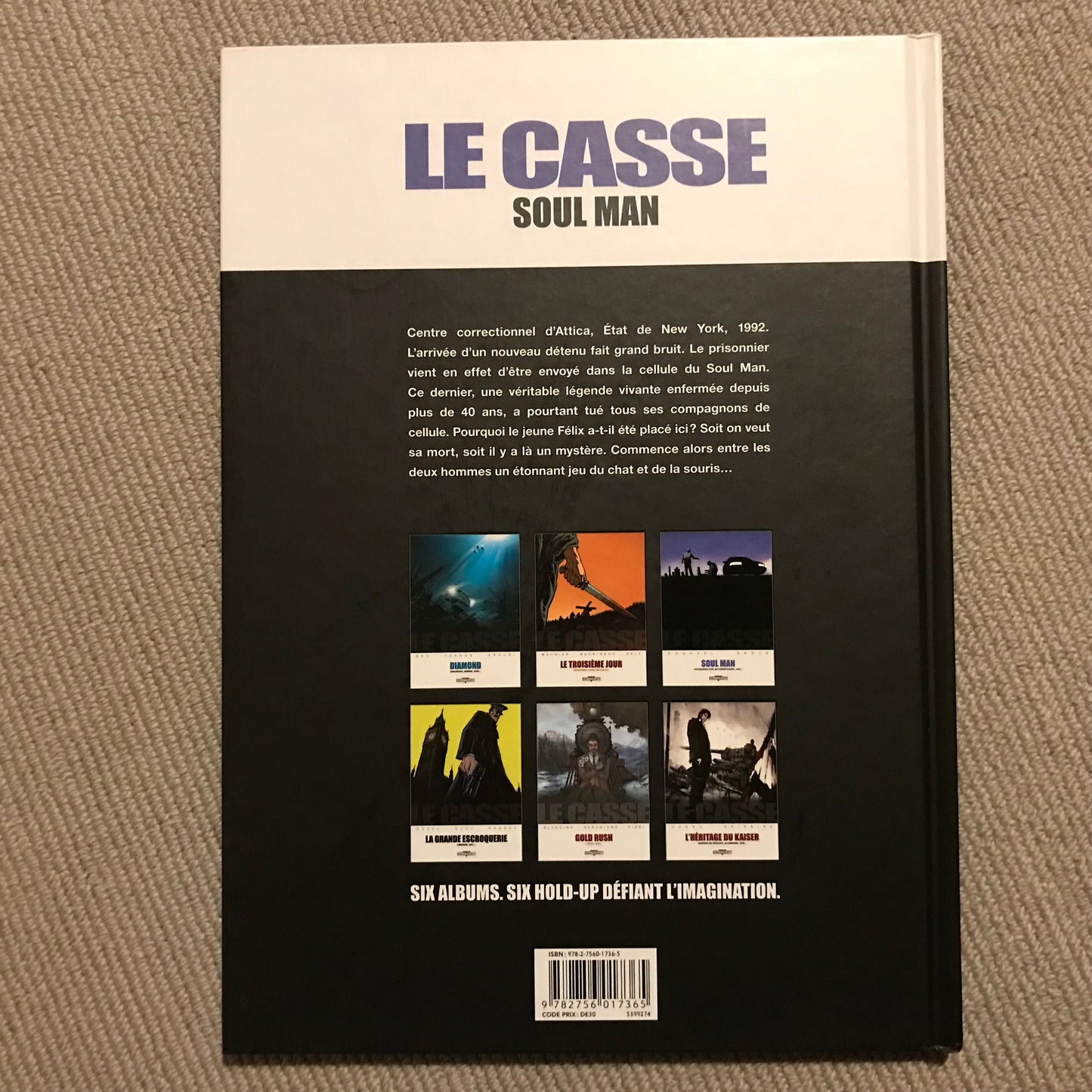 Le casse T03: Soul man - Chauvel & Denys
