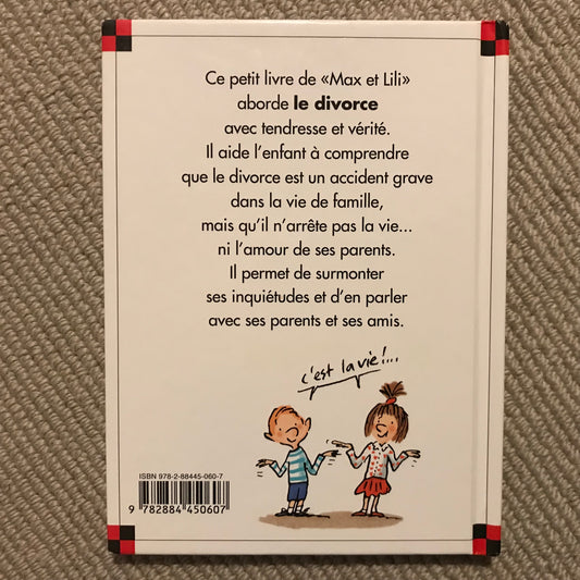 Max et Lili T05: Les parents de Zoé divorcent - Bloch & Saint Mars