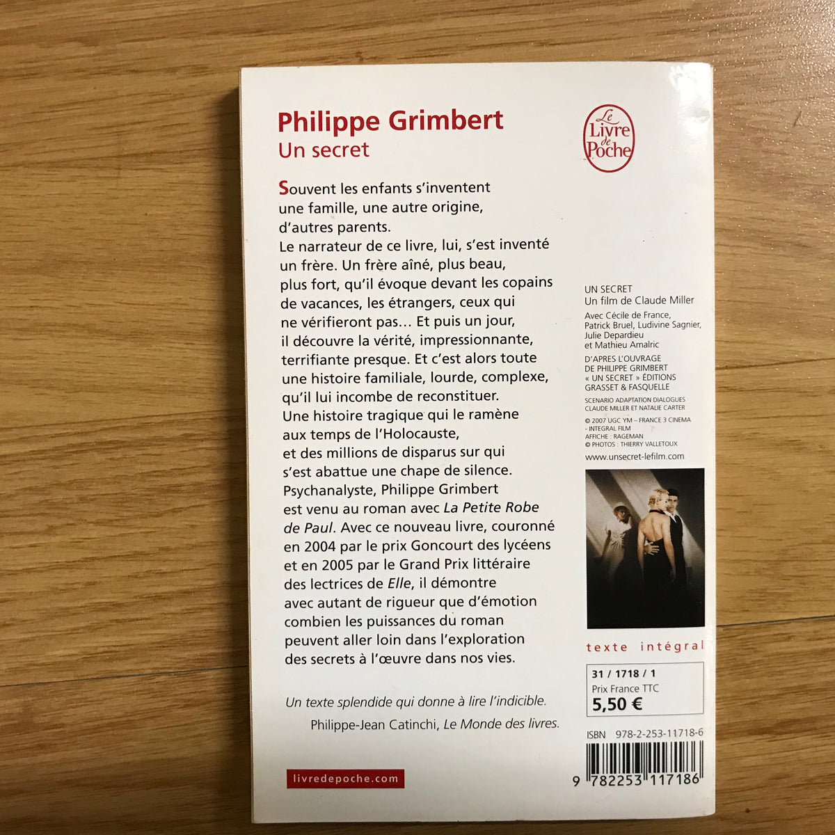 Grimbert, Philippe - Un secret