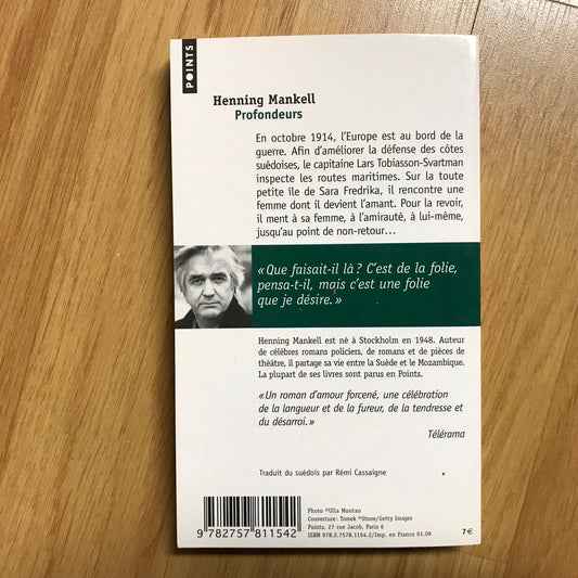 Mankell, Henning - Profondeurs