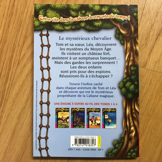 La cabane magique 02: Le mystérieux chevalier - Mary Pope Osborne