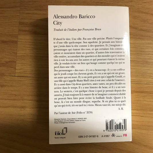 Baricco, Alessandro - City