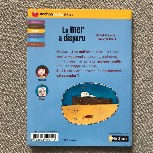 La mer a disparu - Piquemal, M. & Breut, F.