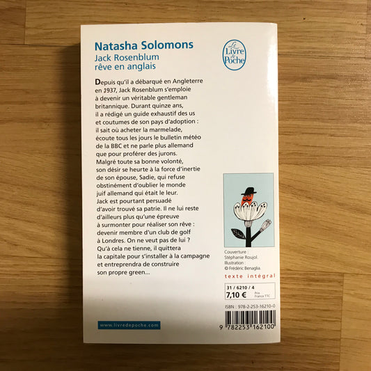 Solomons, Natasha - Jack Rosenblum rêve en anglais