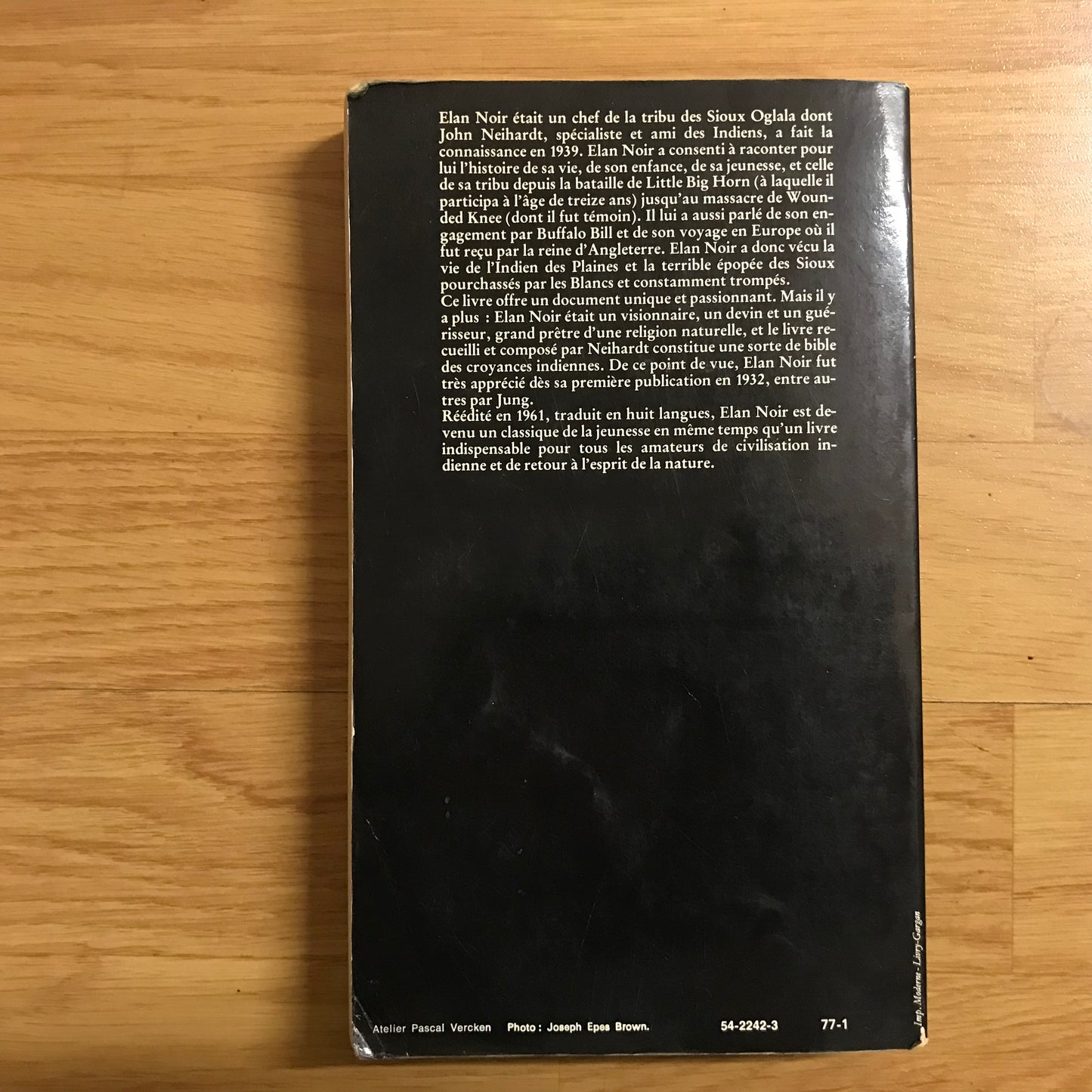Neihardt, John - Elan Noir, mémoires d’un Sioux