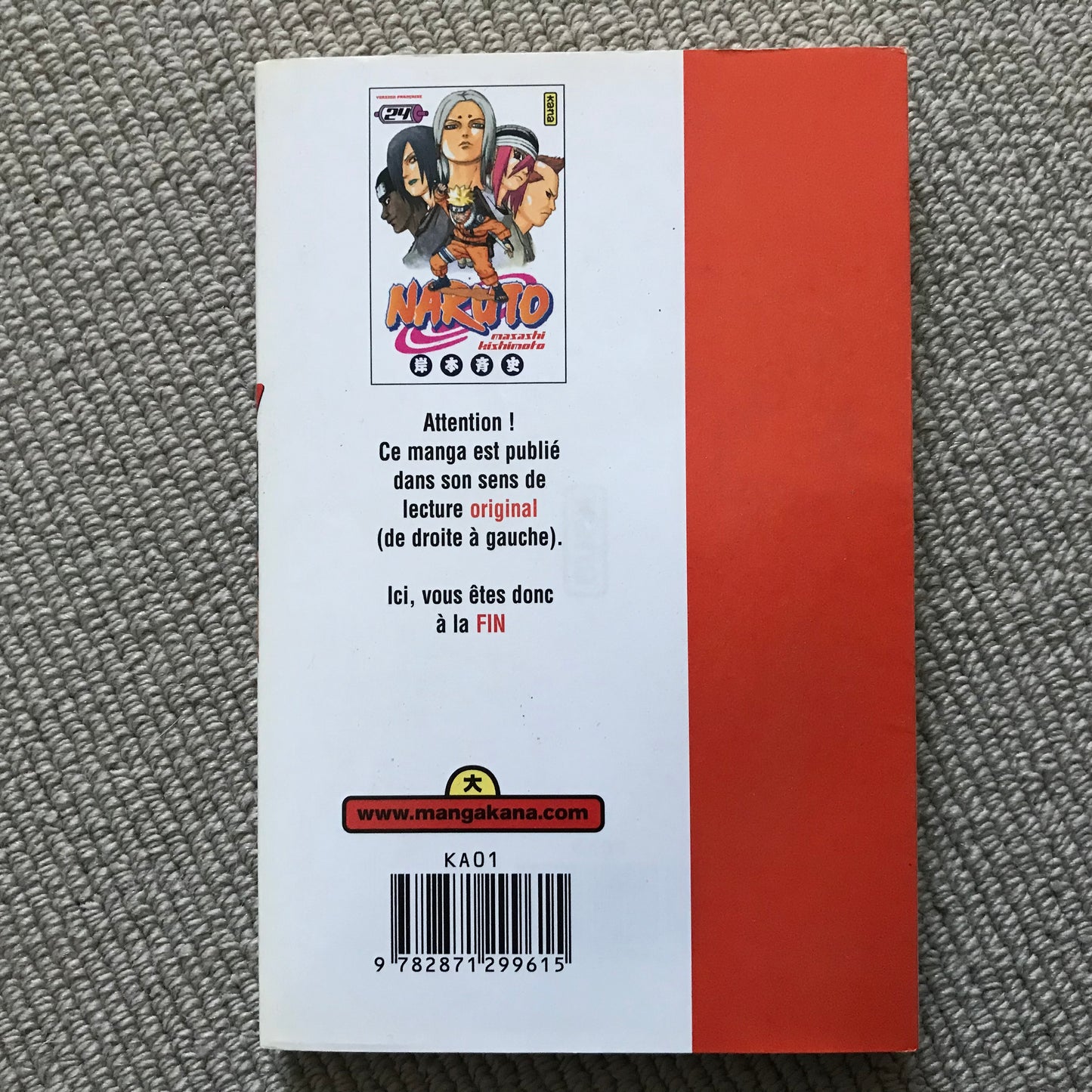 Naruto T24 - Masashi Kishimoto