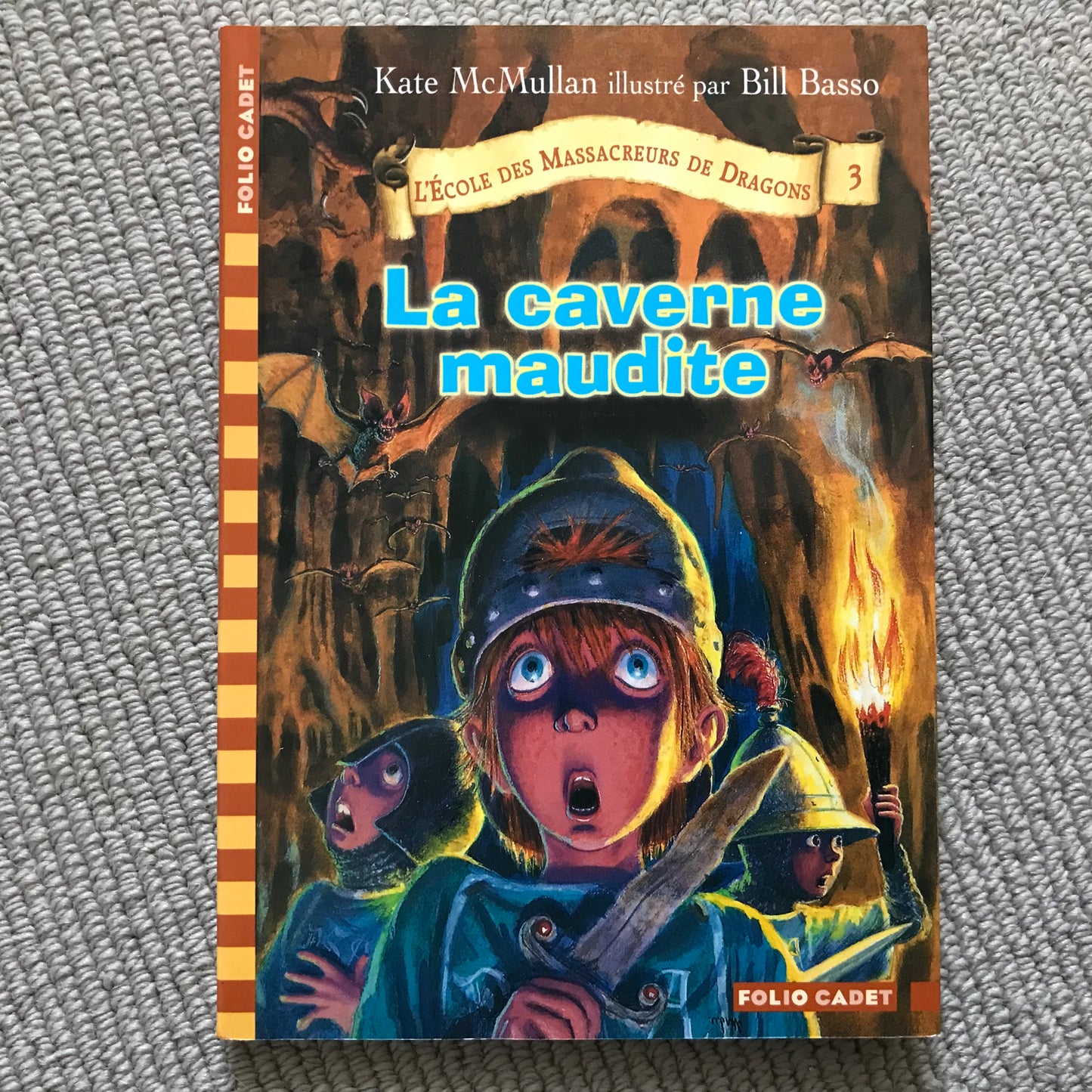 L’école des massacreurs de dragons T03: La caverne maudite - McMullan, Kate