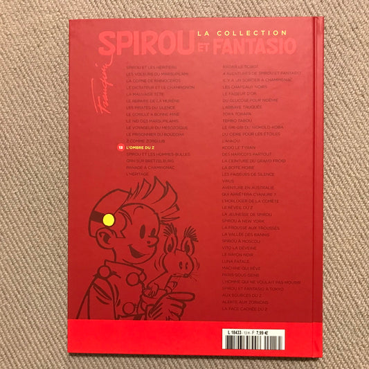 Les aventures de Spirou et Fantasio T13: L’ombre du Z - Franquin & Greg