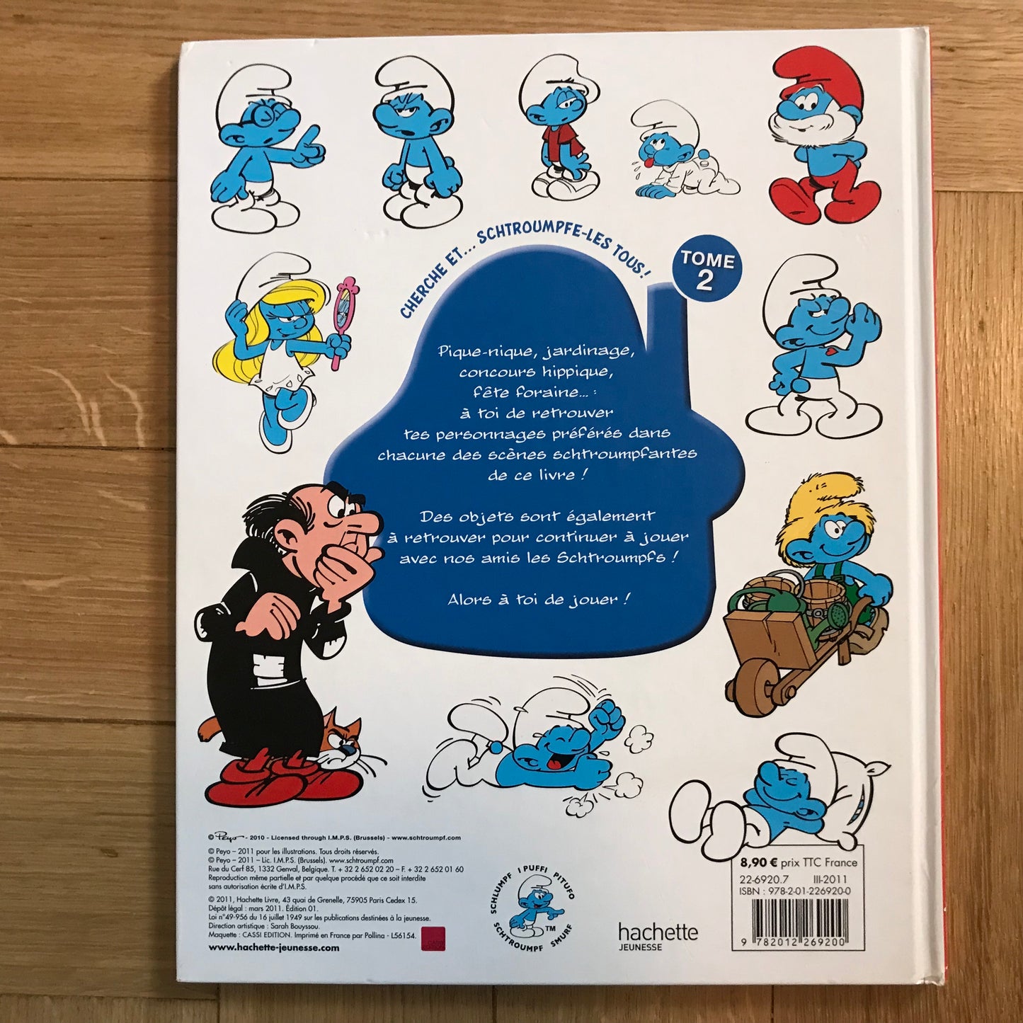Cherche et trouve les schtroumpfs Tome 2