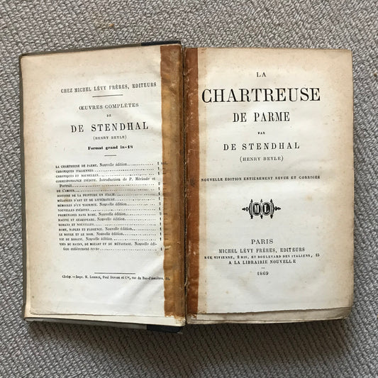 Stendhal - La chartreuse de Parme