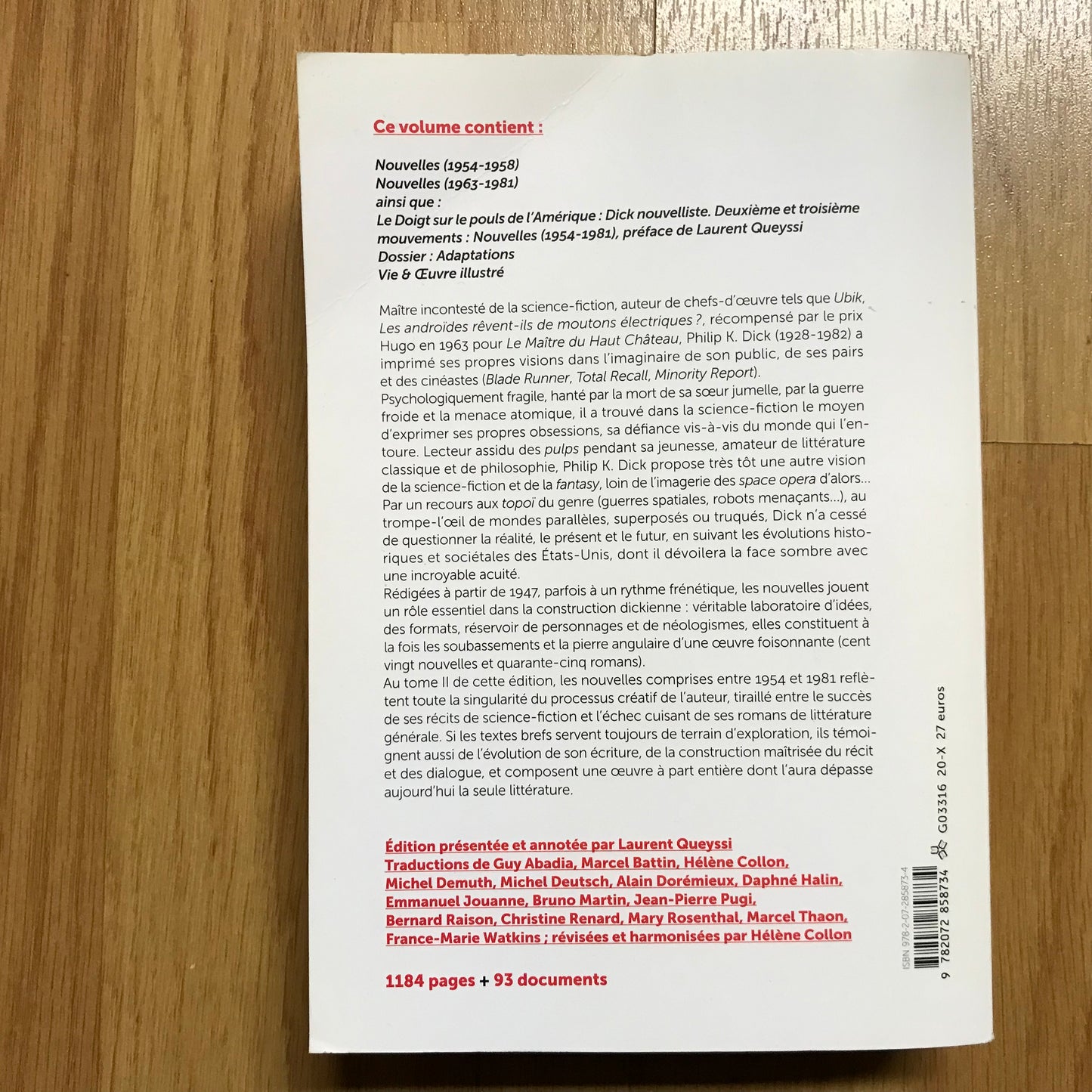 Dick, Philip K. - Nouvelles complètes II