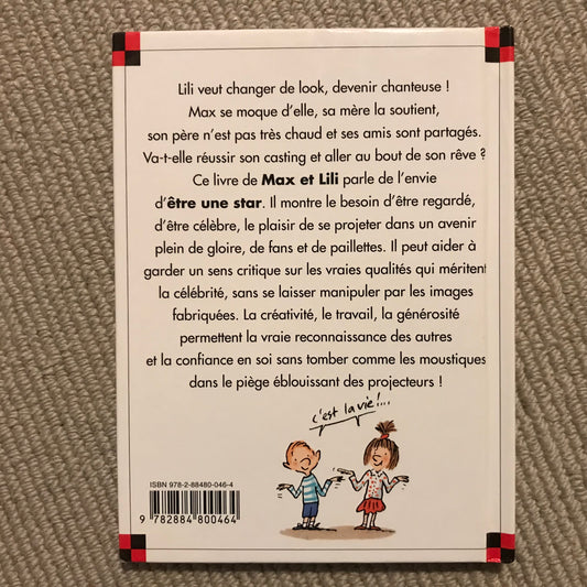 Max et Lili T65: Lili veut être une star - Bloch & Saint Mars