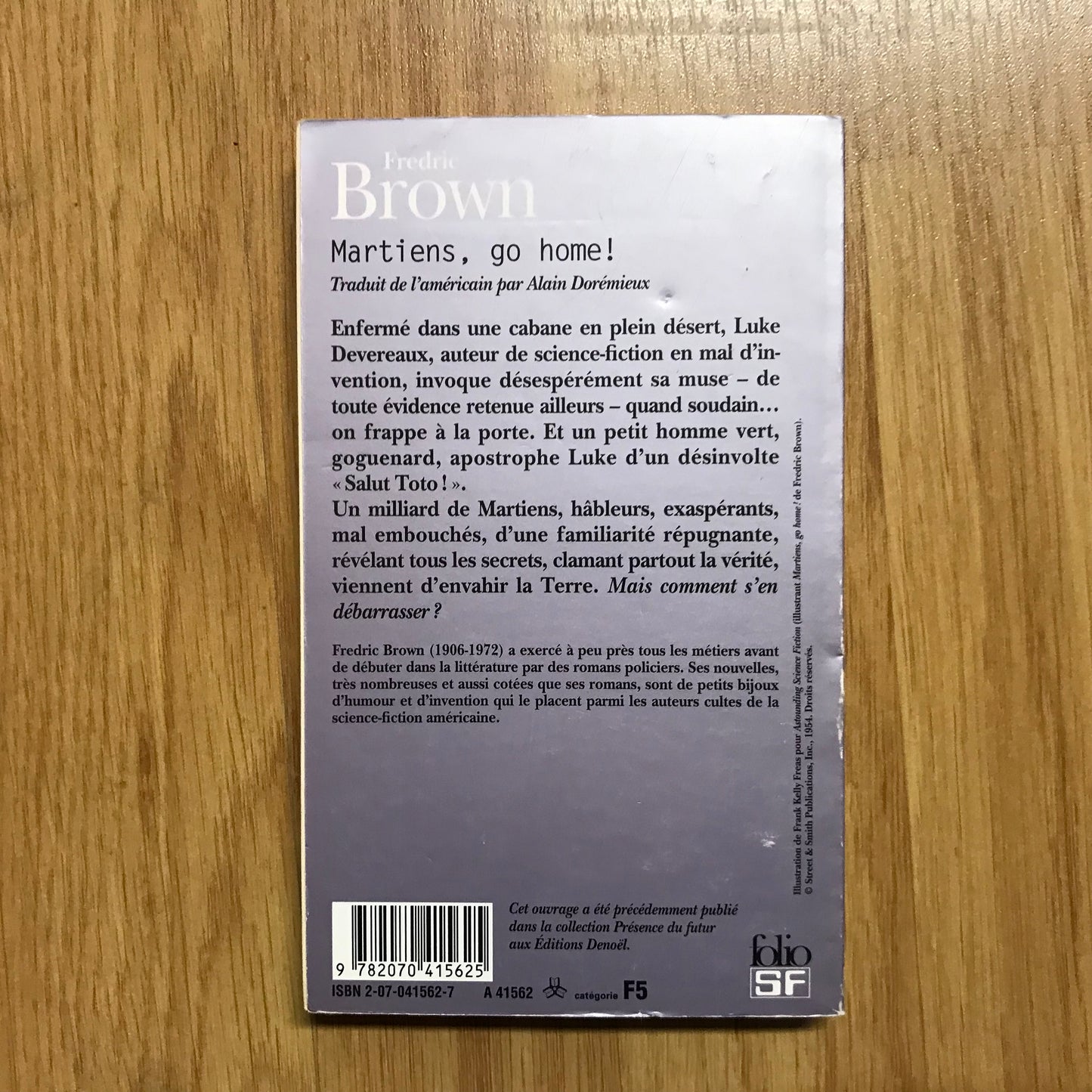 Brown, Fredric - Martiens, go home !