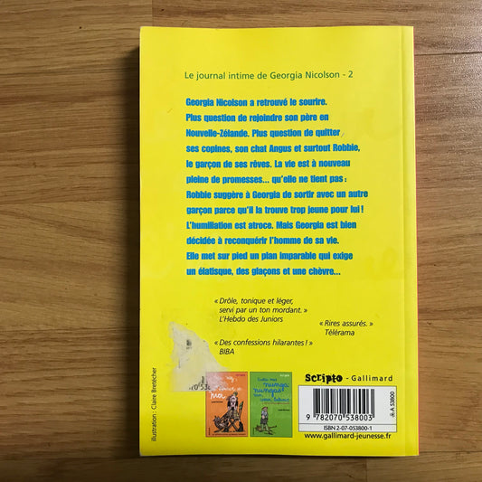 Le journal intime de Georgia Nicolson T02, Le bonheur est au bout de l’élastique - Louise Rennison
