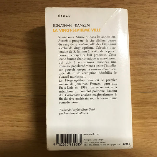 Franzen, Jonathan - La vingt-septième ville