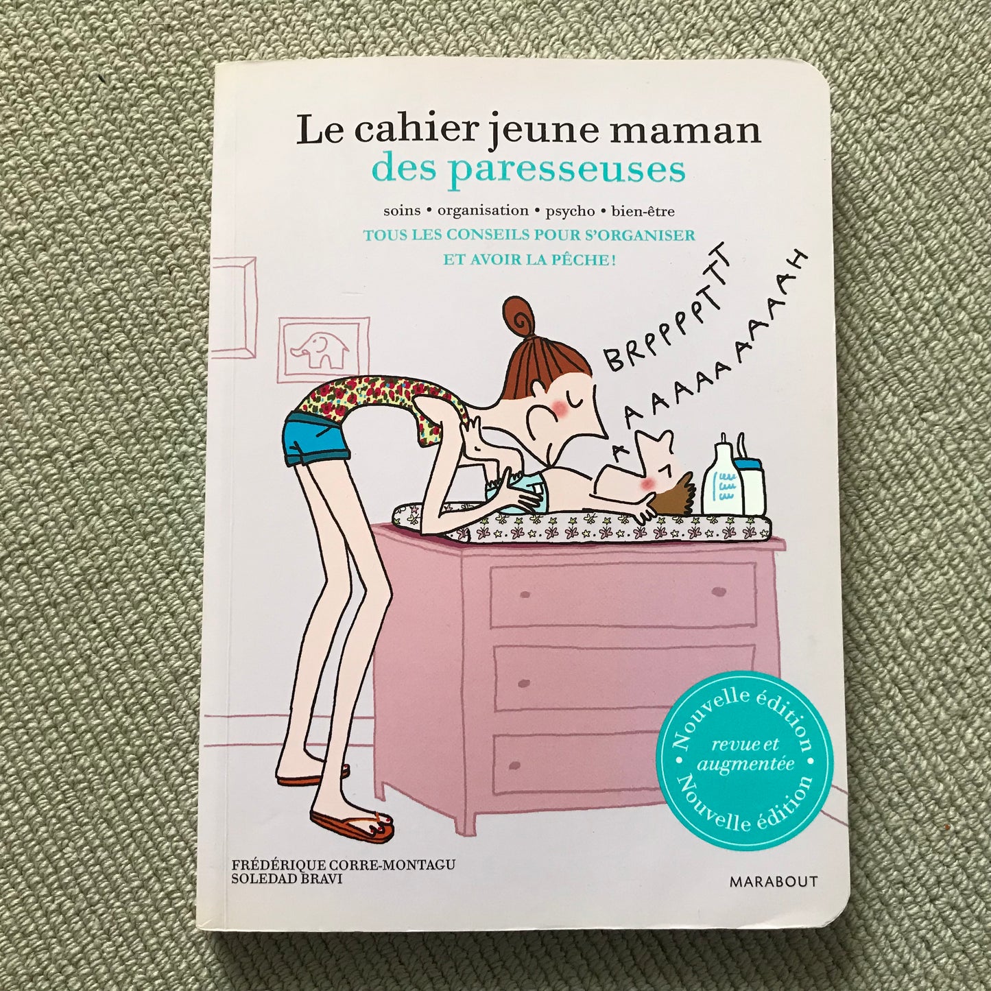 Le cahier jeune maman des paresseuses
