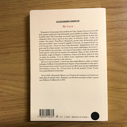 Baricco, Alessandro - Mr Gwyn