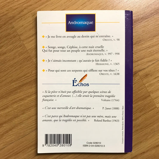 Racine - Andromaque