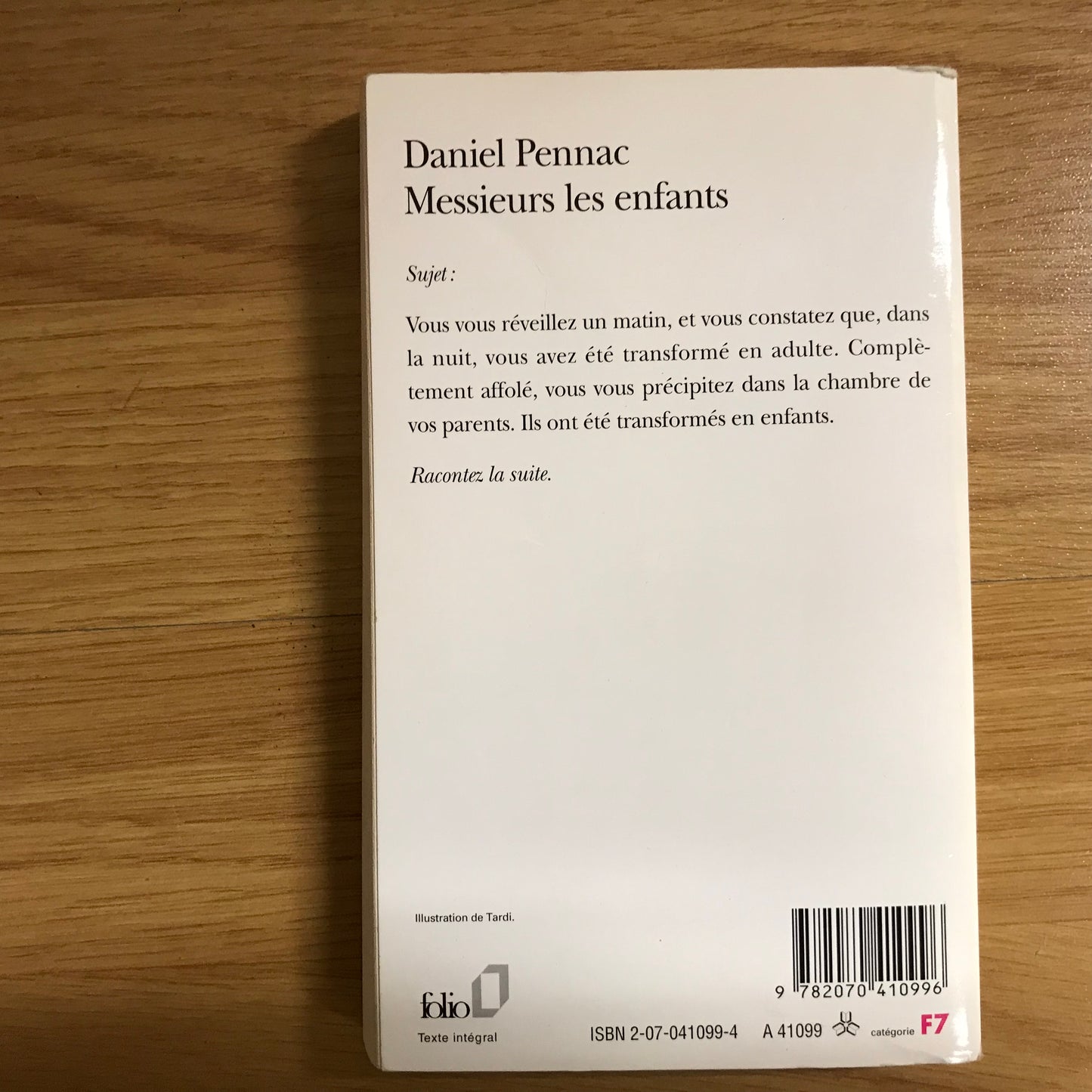 Pennac, Daniel - Messieurs les enfants