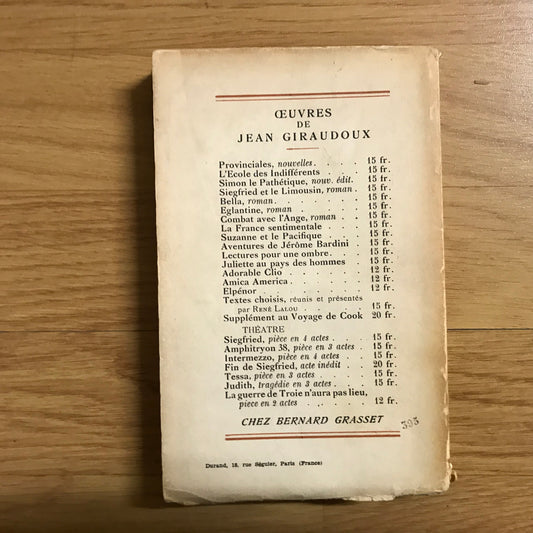 Giraudoux, Jean - Electre