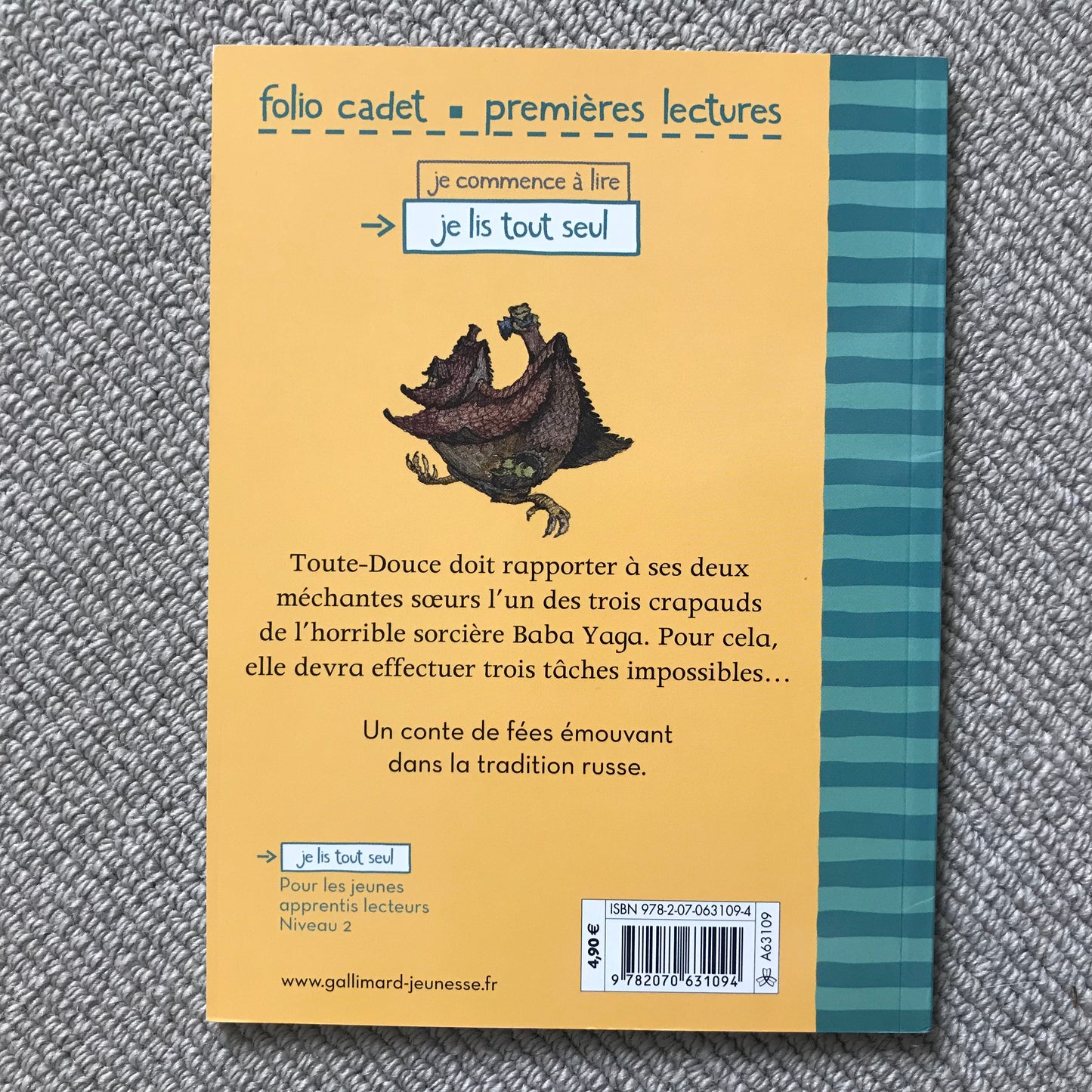 La sorcière aux trois crapauds - Oram, H. & Brown, R.