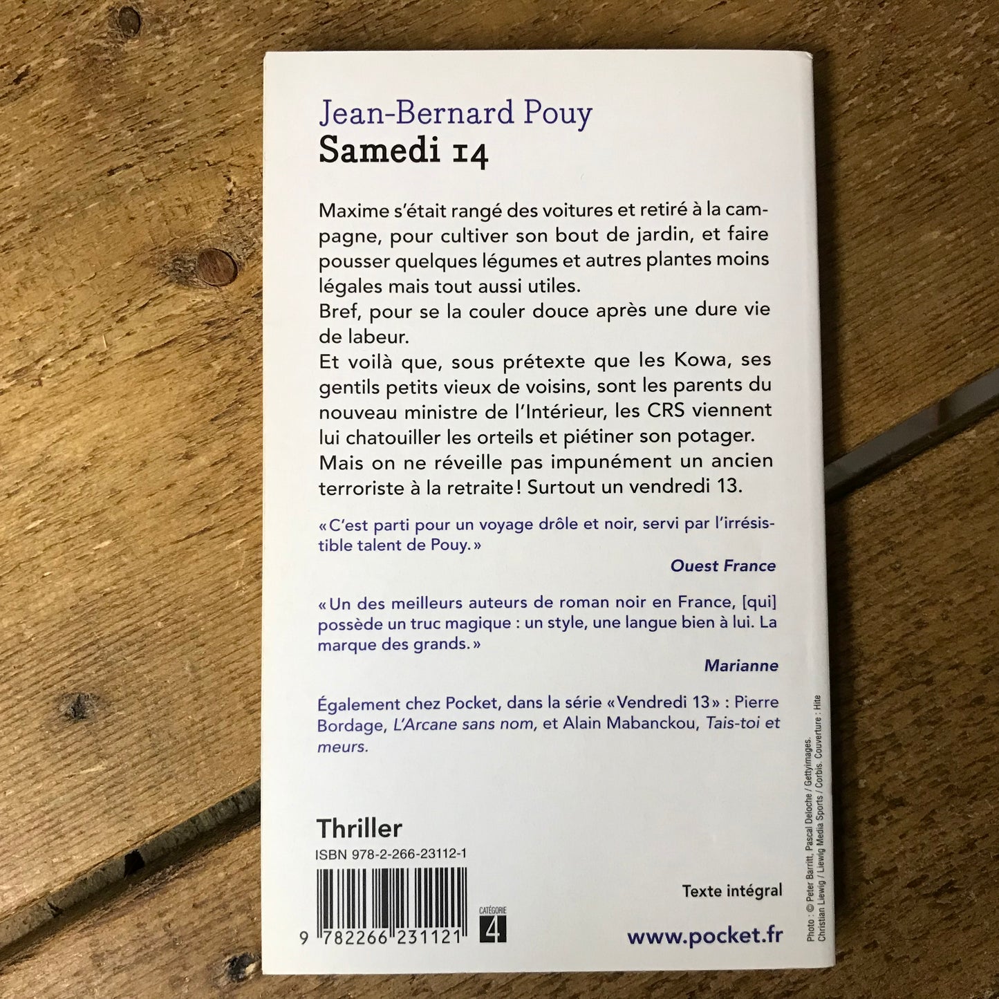 Pouy, Jean-Bernard - Samedi 14