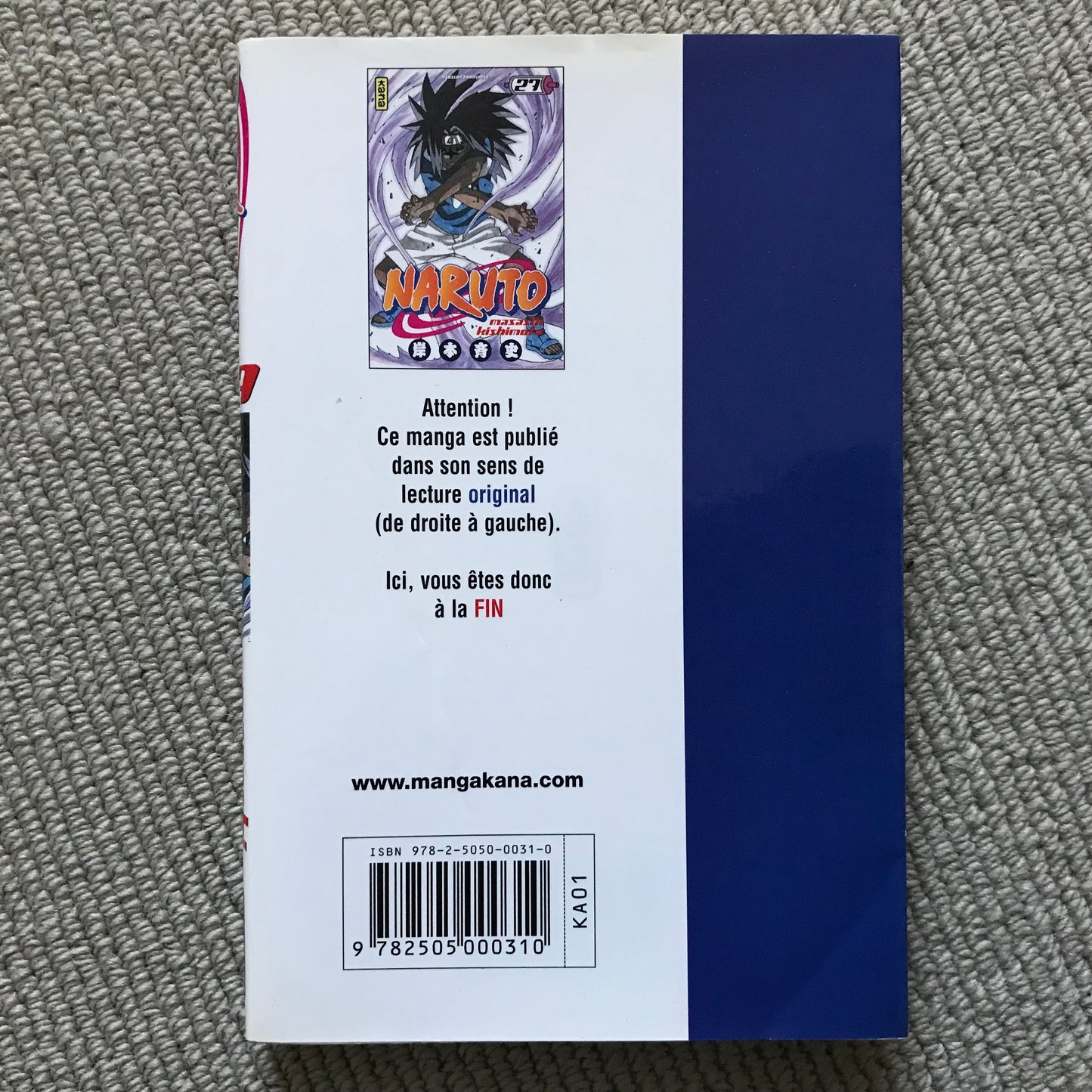 Naruto T27 - Masashi Kishimoto