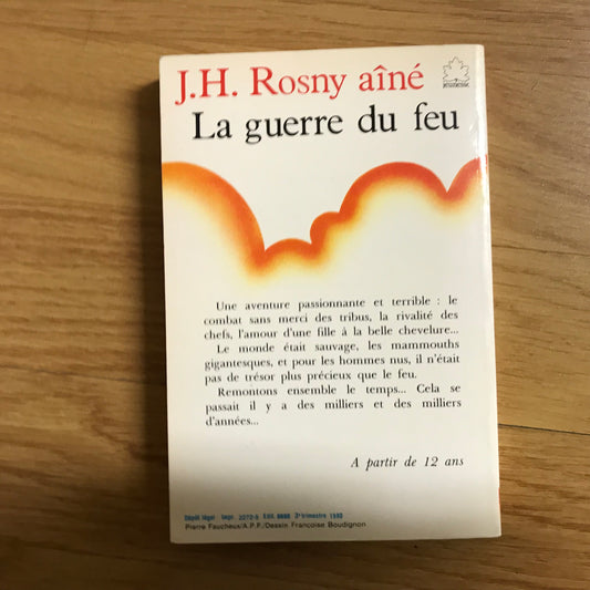 Rosny aîné, J.H. - La guerre du feu
