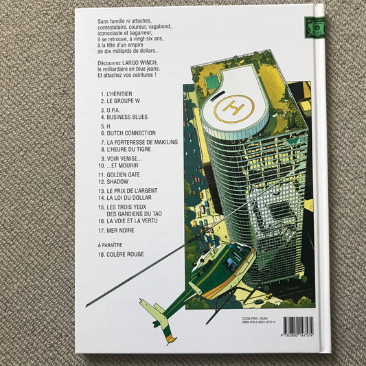 Largo Winch T17: Mer noire - Francq & Van Hamme