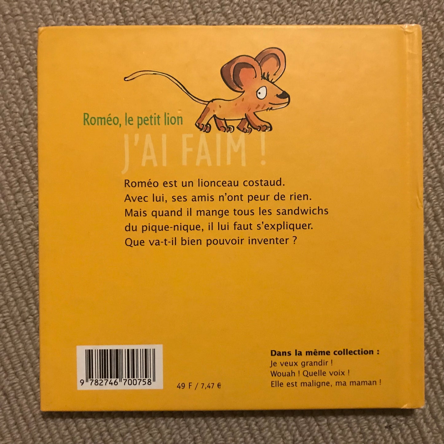 Roméo, le petit lion: J’ai faim! - Alcantara, R.