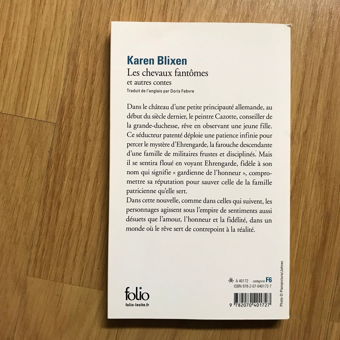 Blixen, Karen - Les chevaux fantômes et autres contes