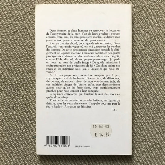 Cormann, Enzo - Sang et eau