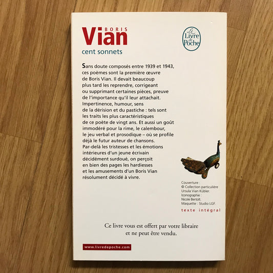Vian, Boris - cent sonnets