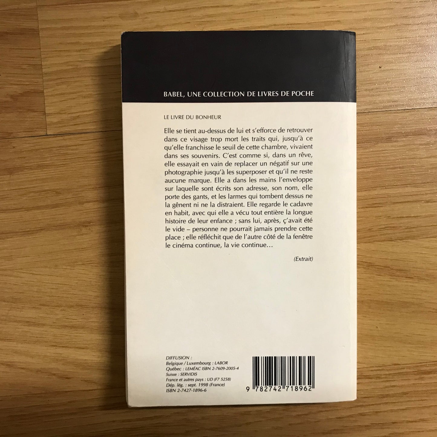 Berberova, Nina - Le livre du bonheur