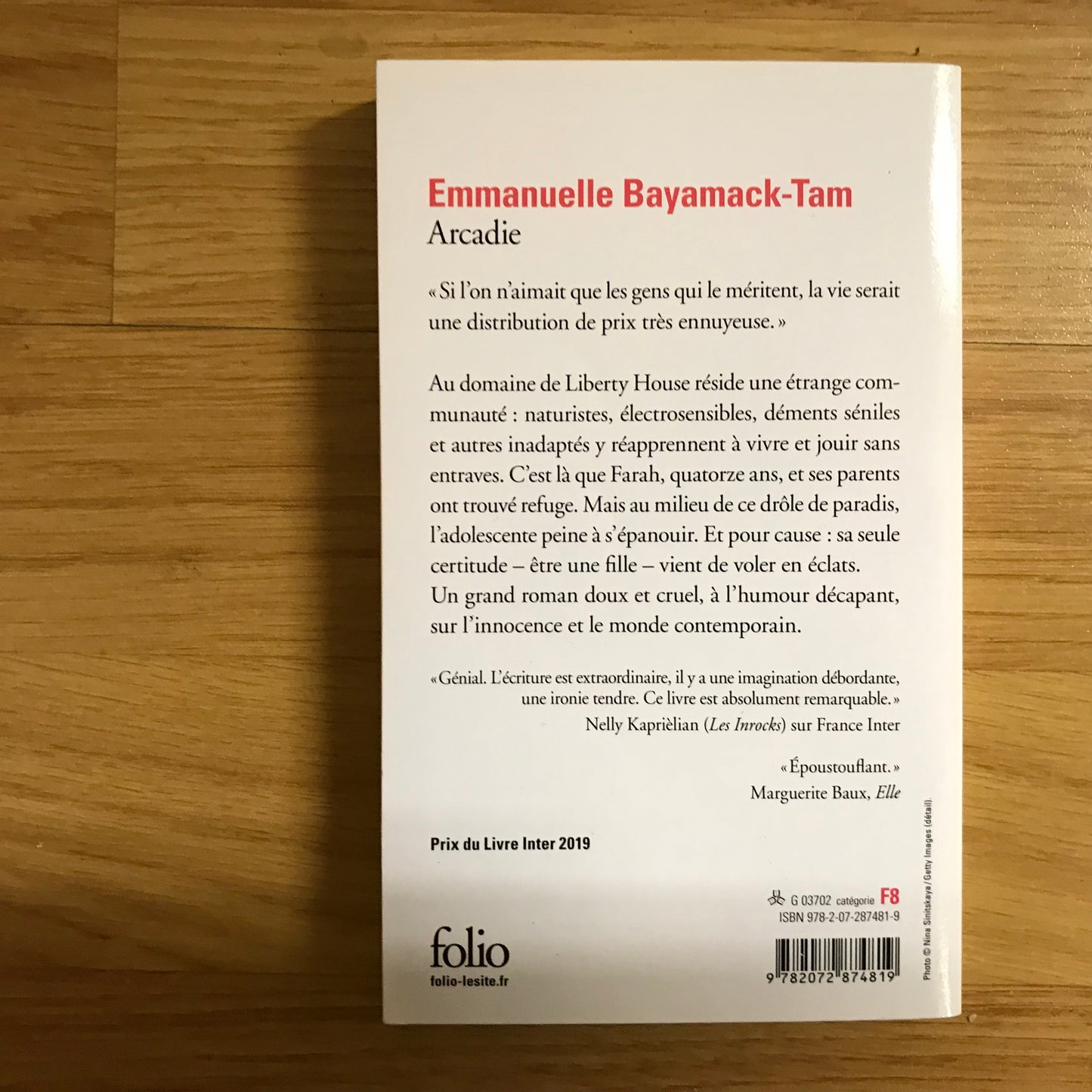 Bayamack-Tam, Emmanuelle - Arcadie