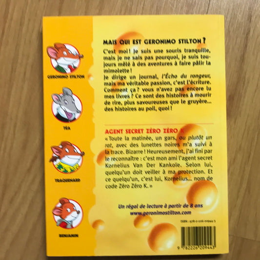 Geronimo Stilton 53: Agent secret zéro zéro K