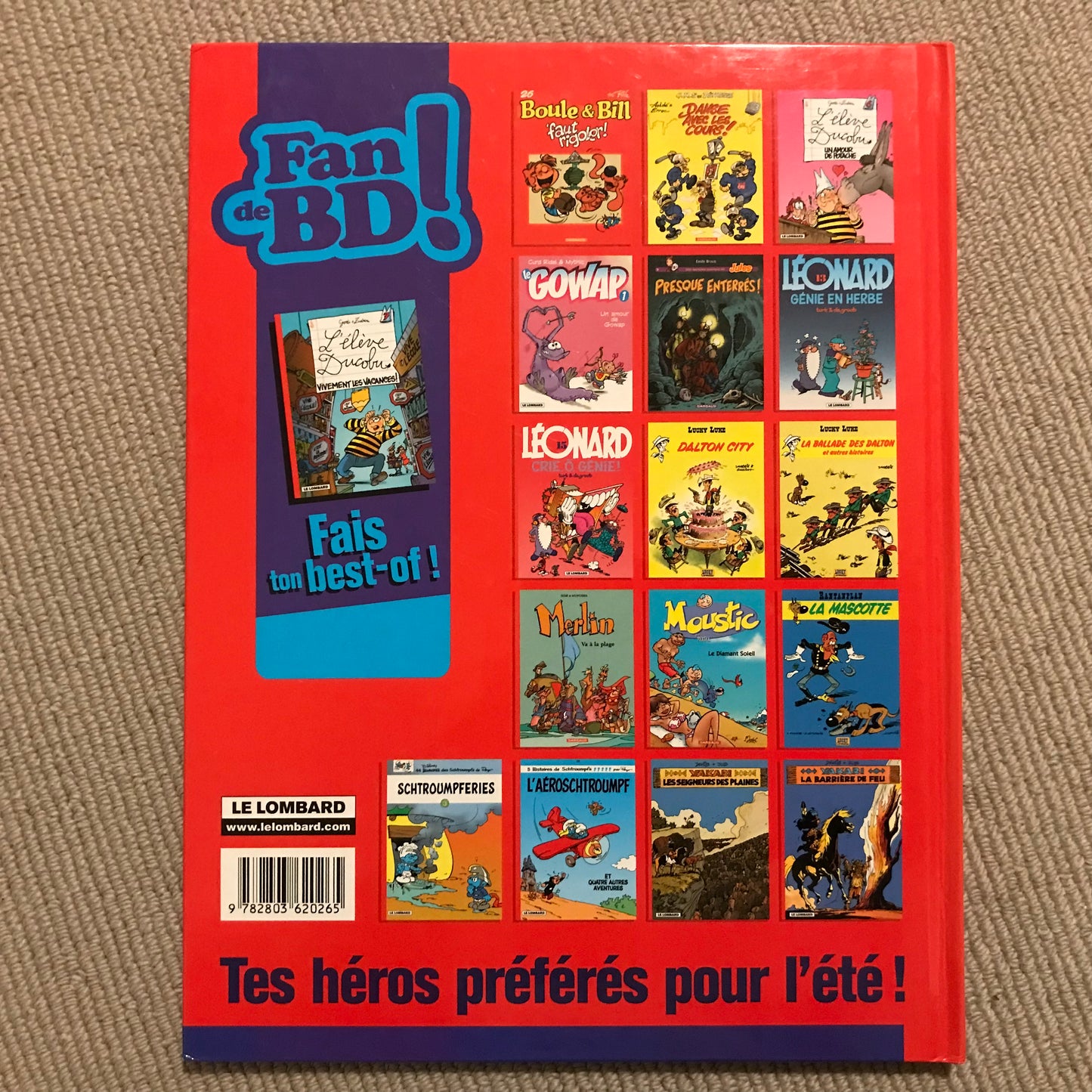 L’élève Ducobu T07: Vivement les vacances ! - Godi & Zidrou