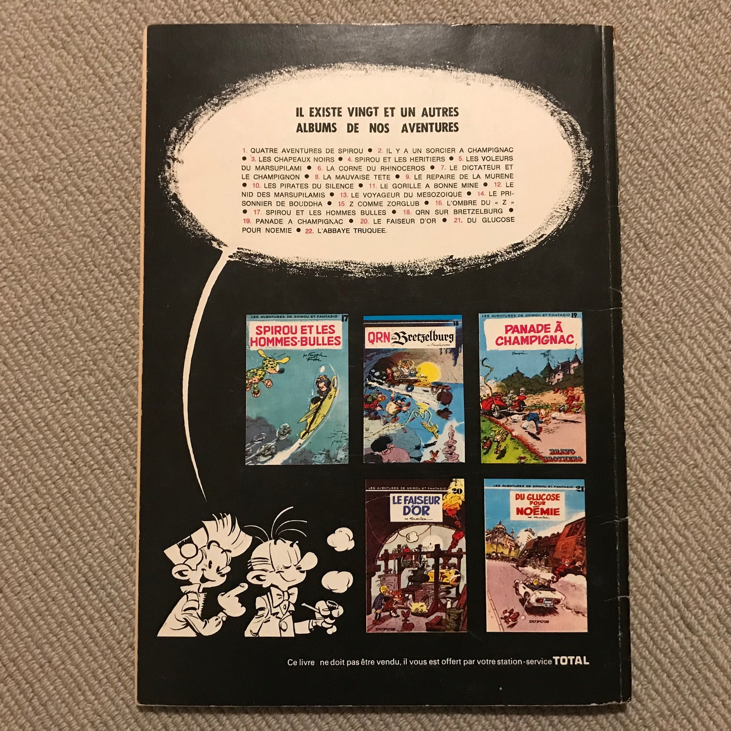 Les aventures de Spirou et Fantasio T12: Le nid des marsupilamis - Franquin