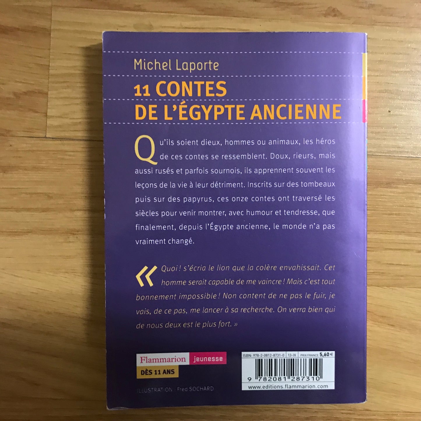 Laporte, Michel - 11 contes de l’Égypte ancienne