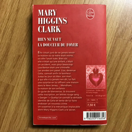 Higgins Clark, Mary - Rien ne vaut la douceur du foyer