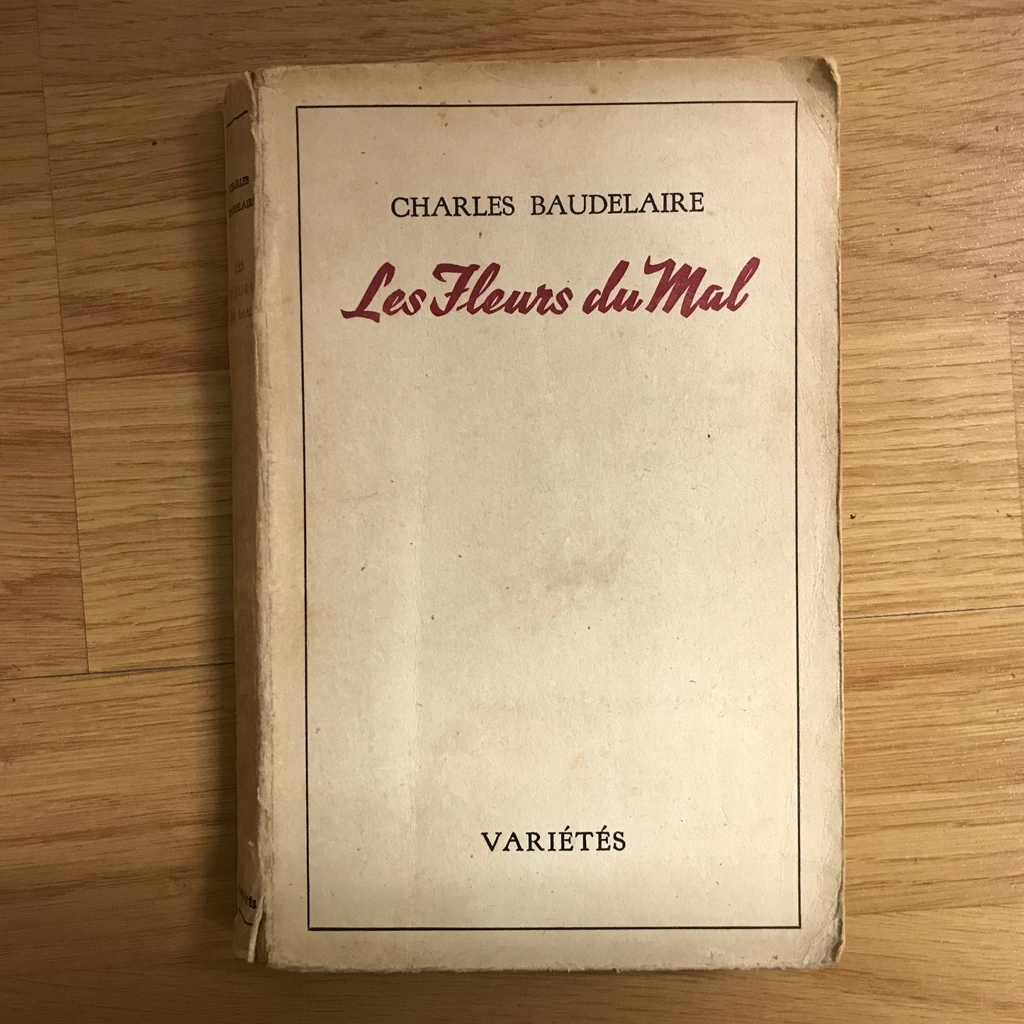 Baudelaire, Les fleurs du mal