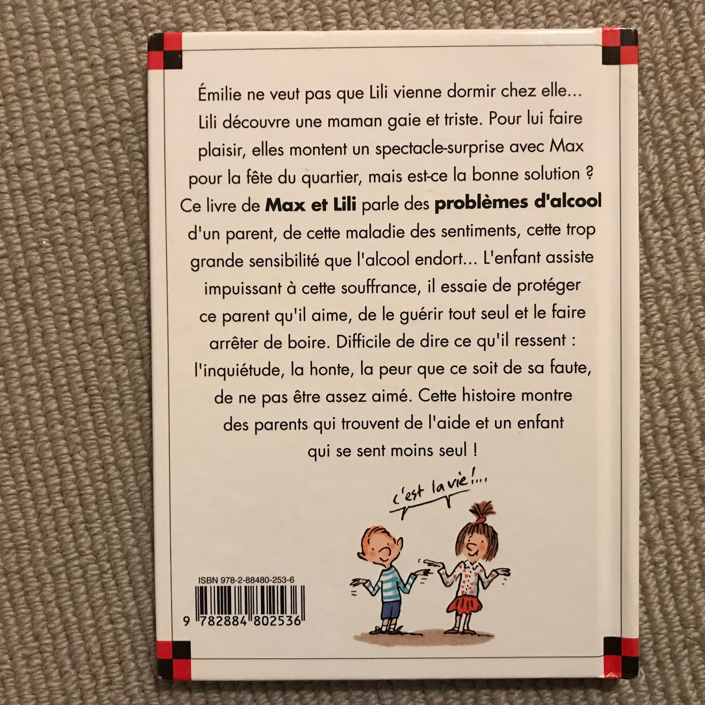 Max et Lili T76: Emilie n’aime pas quand sa mère boit trop - Bloch & Saint Mars