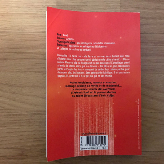 Artemis Fowl 05, Colonie perdue - Eoin Colfer